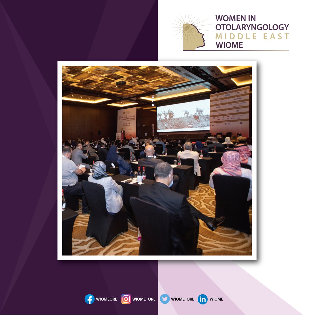 WIOME_ORL's tweet image. The inauguration of the #WIOME will take place during the #MEAOHNS annual meeting, #empoweringwomen in ORL in the ME to succeed professionally &amp;amp; personally. 

Join us &amp;amp; become part of our community of strong &amp;amp; successful women in the field of ORL-Head &amp;amp; Neck #WomenInORL