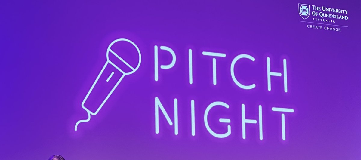 So excited to be at UQ Ventures #ilab2023 pitch night. Hearing 11 new concepts pitched from across our UQ entrepreneurial community.