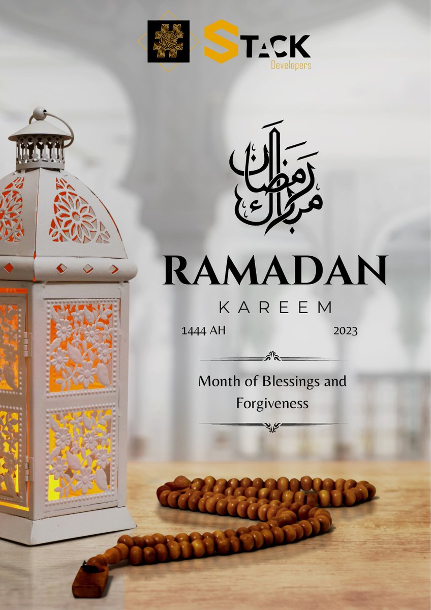 hashstack_Pk's tweet image. Ramadan Mubarak! May Allah bless you and your family.

#hashstack #hash #hashstackdevelopers #stackdevelopers #ramadan2023 #ramdanmubarak #ramdankareem #RamadanMubarak