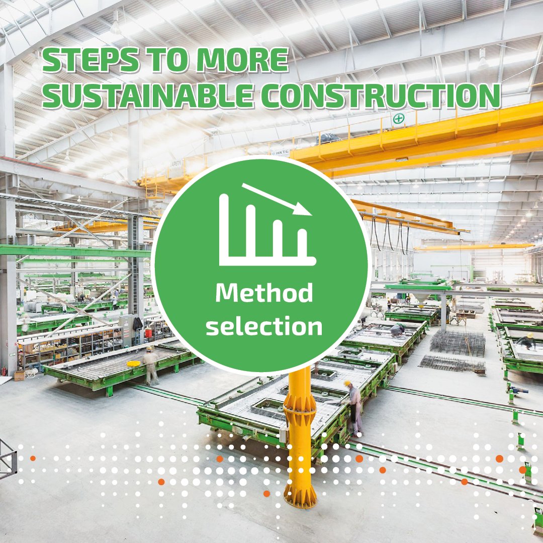 Save raw materials by simply choosing precast as your building method! Compared to cast-in-situ, precast requires 🌿 less cement, 💧 less water, and 🏗️ Less steel. #sustainableconstruction #precastconcrete #thefuturerunsgreen