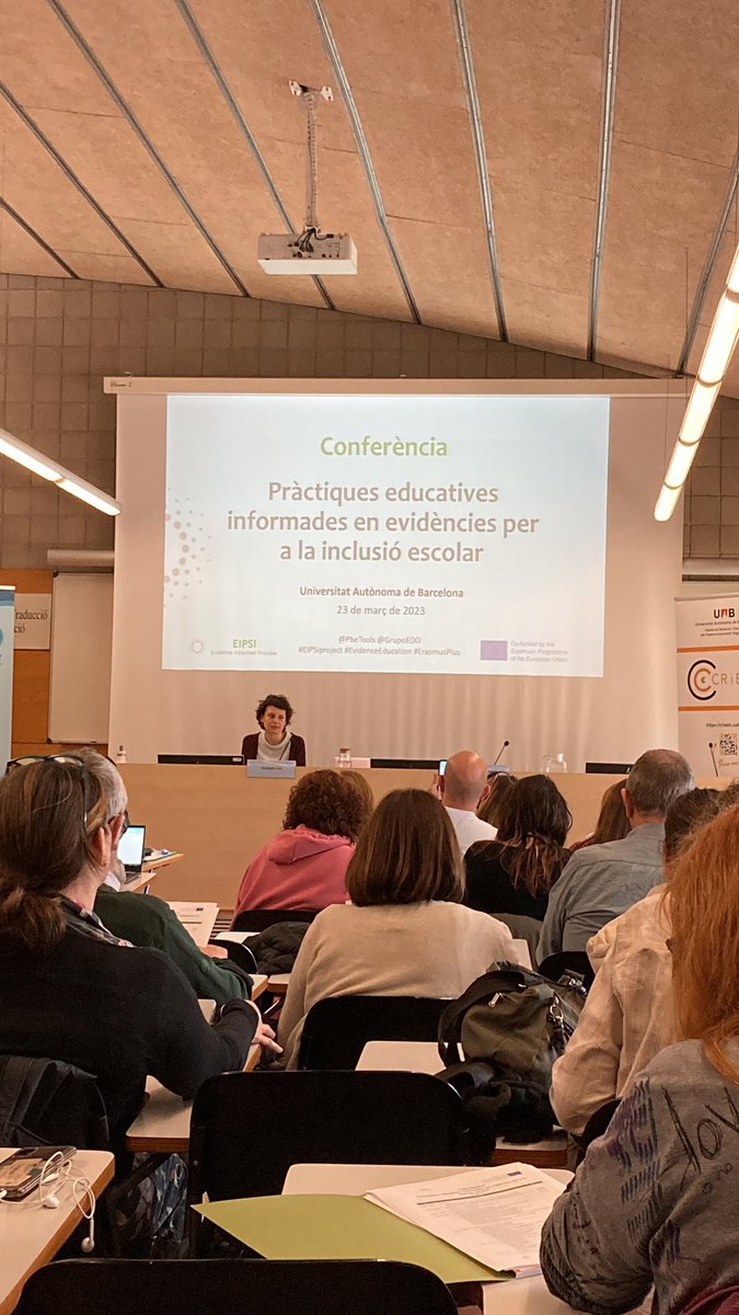 Mati de treball del projecte <a href="/PbeTools/">EIPSI</a> sobre “pràctiques educatives informades en evidències per a la inclusió social” amb la coordinació de la pdi @georgetaion2 del <a href="/GrupoEDO/">CRiEDO - UAB</a>