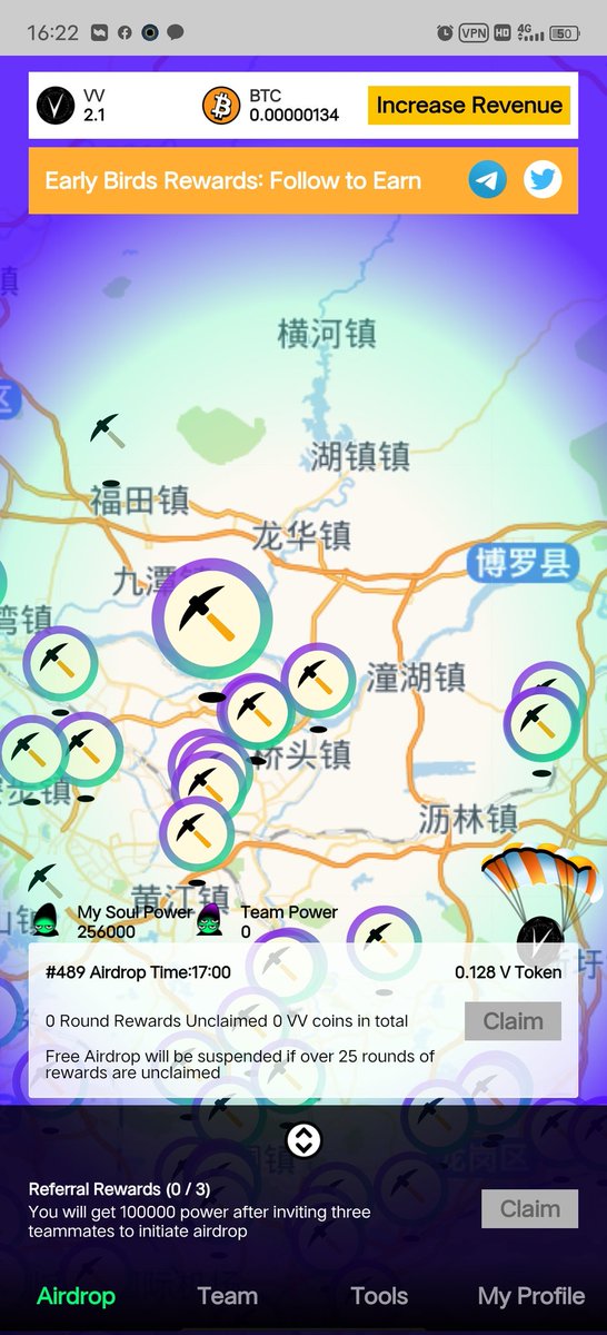 binghui1104's tweet photo. 🔨New #Bitcoin Mining APP~
#Avive - The best mining app in 2023
Cliam free #BTC in referrals
Get $VV coin in mining
👉Click this link to register：
https://t.co/UtdaPzs4yX https://t.co/2nWePmg9Dh