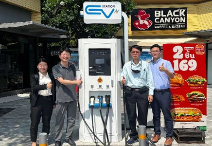 NJ_Powercore's tweet photo. #evcharger #quickcharger #evchargingstation #evcharging #evchargerinstallation #evcharginginfrastructure #evchargerinstall #evcharge #evchargepoint  PTT OR is the national oil company of Thailand. It has more than 500 charging stations throughout Thailand. https://t.co/d4RuGWWHQH