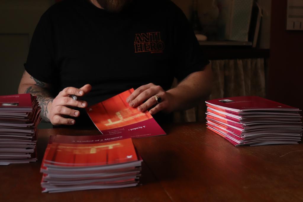 A Symbol of a Memory, single story, out now on <a href="/nightjarpress/">Nightjar Press</a>. £3, signed and numbered, only 200 copies in existence. Bargain.

The story is an exploration into an act of self-immolation and the perception of the event from different perspectives. That's what I've heard, anyway.