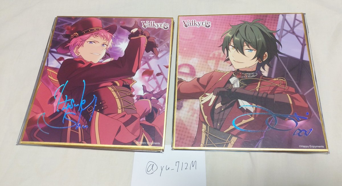 yu_712M's tweet photo. あんスタ クリカ
【交換,譲渡】
譲→宗、みか

求→記載額+送料or固ツイ＞同異種真緒レオ泉凛月嵐司(バスケ部トリスタ)

青枠、星之向所アクスタ(各1100円)、中国色紙(各650円)は交換優先譲渡は他同額程度お迎え

気軽にお声がけください！ https://t.co/8n1DfNzqQW