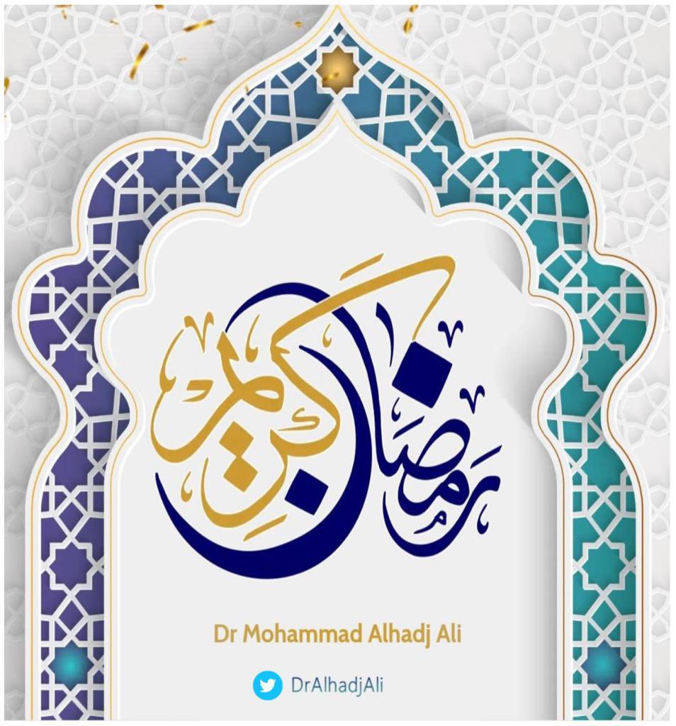 DrAlhadjAli's tweet photo. #RamadanMubarak to all friends and everyone observing the holy month. #Ramadan is the time for self-reflection, spirituality, thinking of those who are in need and making meaningful changes to our lives.
#RamadanKareem #TimeforCare #gratitude #motivation #Peace #HumanityFirst https://t.co/h20lfrLaib