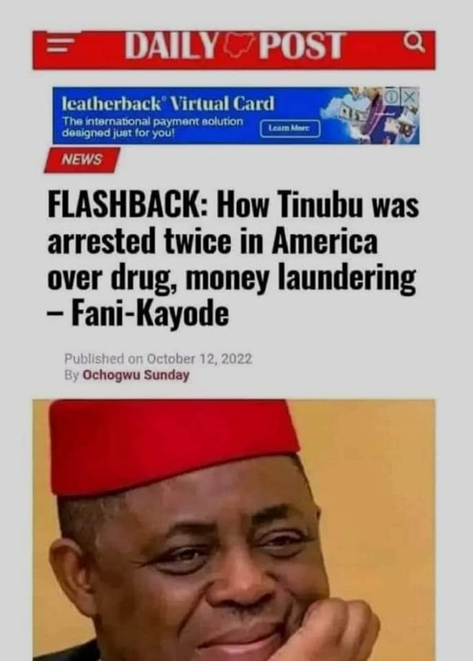 cmasglobal's tweet photo. @realFFK please boss see this ..how true? https://t.co/HuQQI3DONp