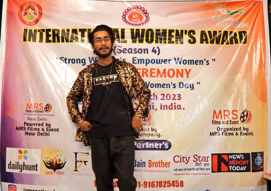 vickyfilxbeat's tweet photo. Thank you so much love &amp; Respect delhi team members &amp; Special Thanks for @MSRockyofficial founder of MRSFilmsandevent. https://t.co/V0rcatPc2I