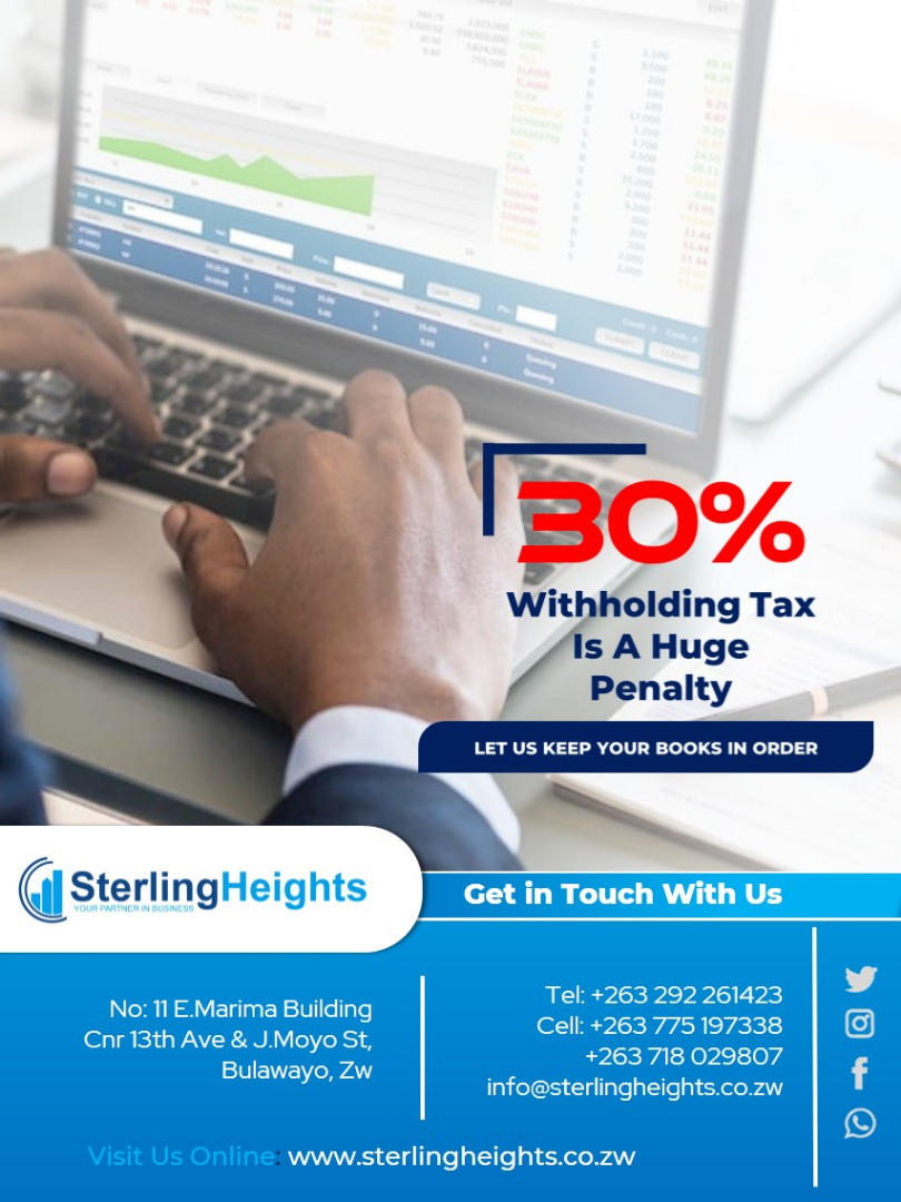 sterlingheightz's tweet photo. Having troubles with your tax penalties ?  SterlingHeights Investment is available to help? 
Contact us: 
Cell: +263 292 261423 / +263 718 029 807 / +263 775 197 338
or
Email us at: info@sterlingheights.co.zw
or visit us at
11 E Marima Building 
13th Avenue &amp; J. Moyo St
Bulawayo https://t.co/31pAtvwv8k