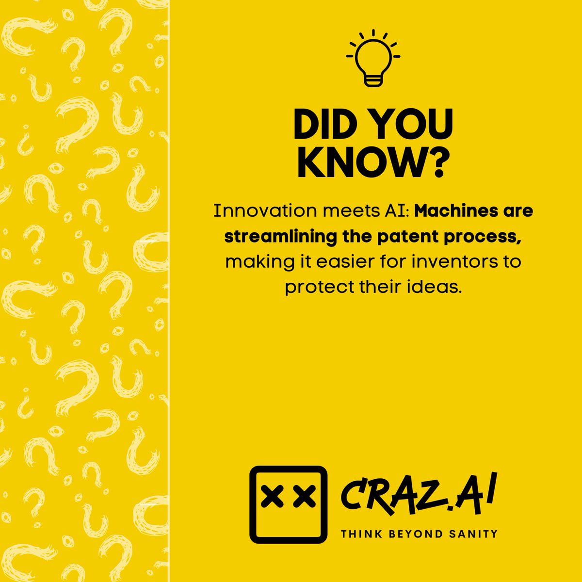 💡 Innovation meets AI: Machines are streamlining the patent process, making it easier for inventors to protect their ideas. #AIPatents #InnovationProtection #IdeaGuardians #IntellectualProperty