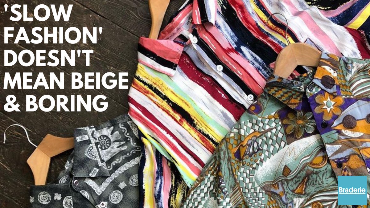 There's no One Size Fits All when it comes to #SlowFashion - it's looks however you want it to 🌈