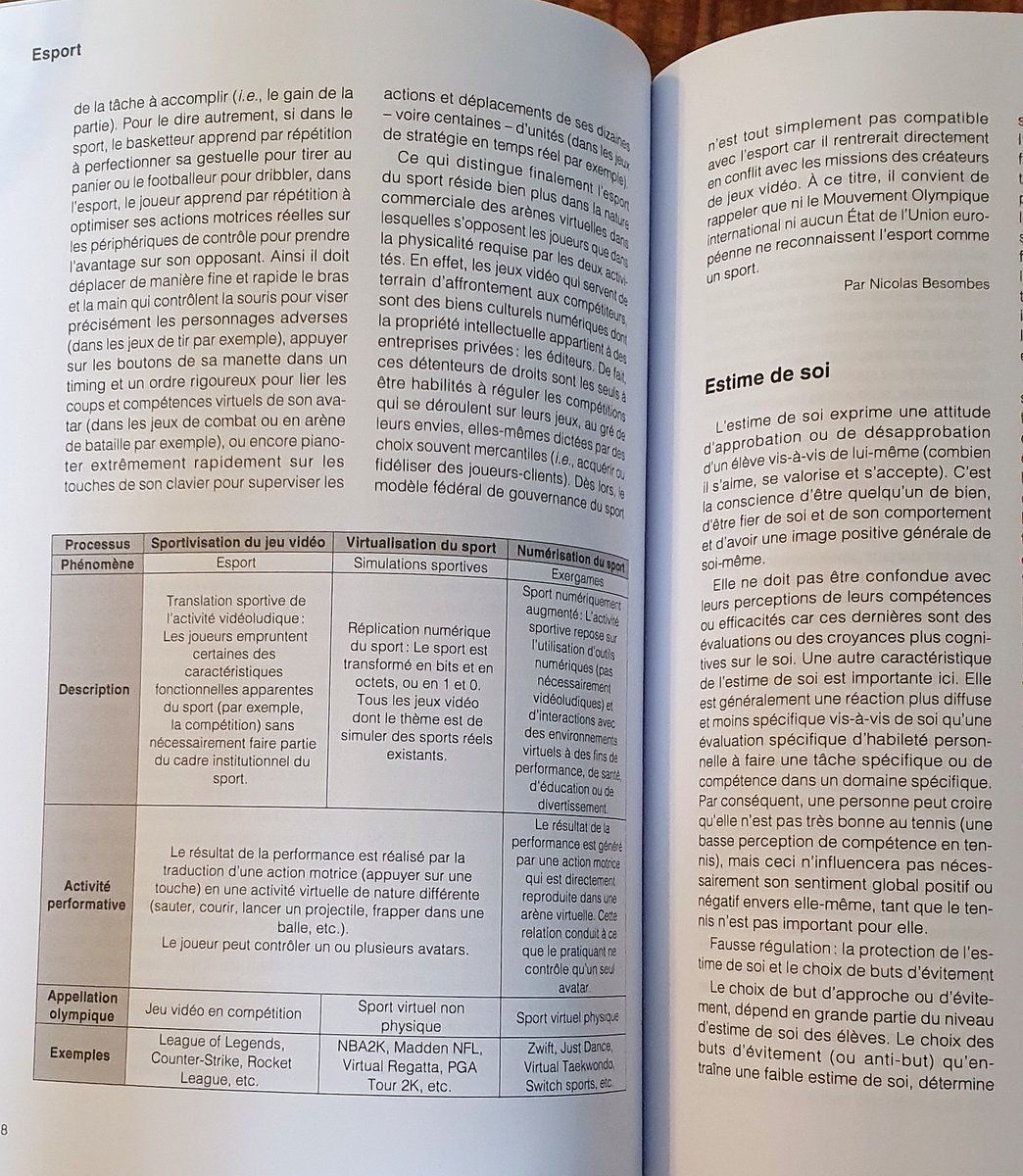 NicoBesombes's tweet photo. Dernière publication : le terme "esport" fait son entrée dans le lexique thématique en STAPS ! https://t.co/FT5JrIewKW