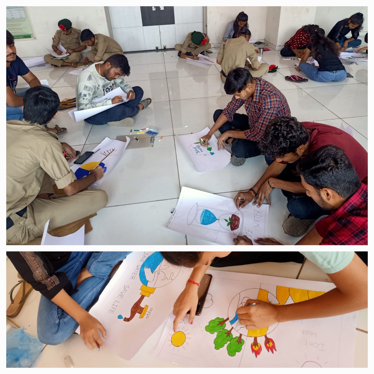 lt_ukti's tweet photo. CDT of 20 Guj BN Cleaning beaches and spread awareness of the water pollution &amp; its ill effects through debate,rallies, painting,signature campaign at different places like Dandi,Daman,valsad,silvassa @HQ_DG_NCC @NCC_Dte_Gujarat @ArvindKapoorTYG @NarendraChaarag @DefencePRO_Guj https://t.co/rBjSK3vq5R