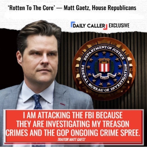 EileenLeftPA's tweet photo. @RepMattGaetz https://t.co/Hf0AodUosW