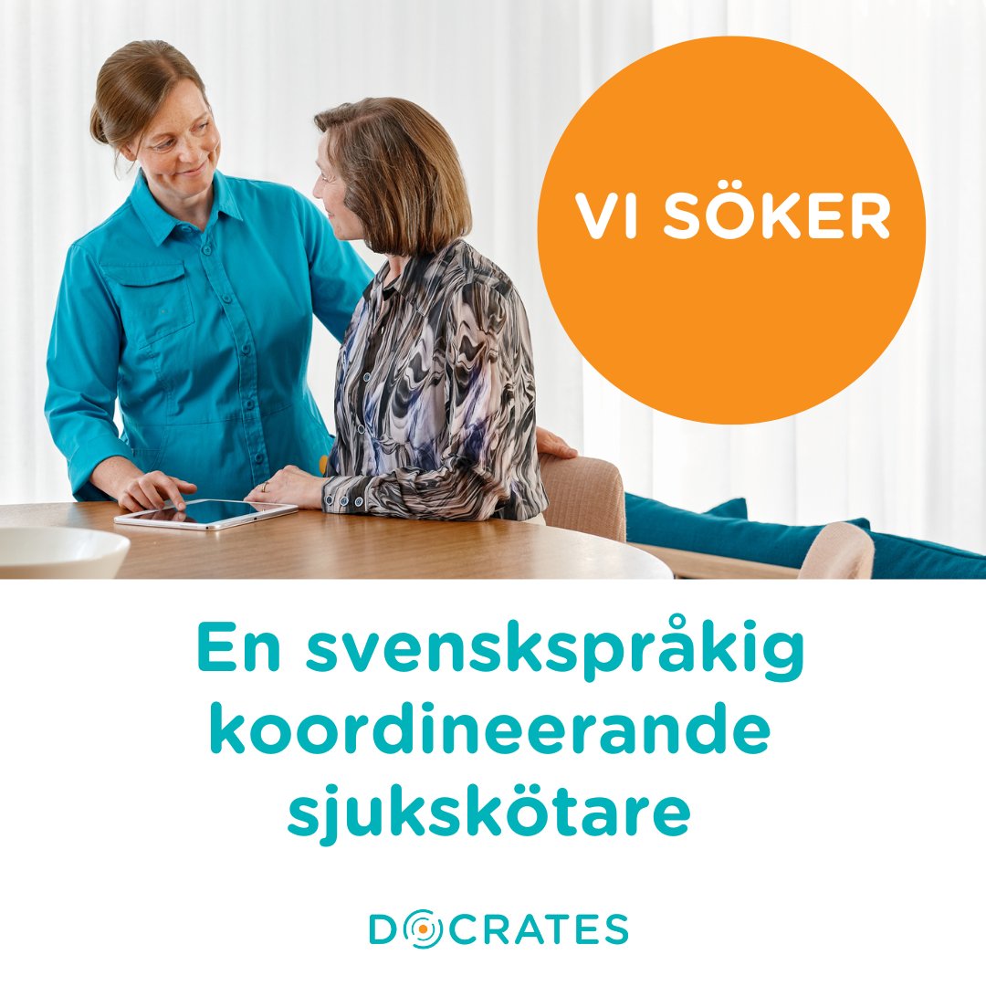 DocratesGlobal's tweet photo. Vill du arbeta på ett innovativt sjukhus, där man arbetar med ett stort hjärta för cancerpatienternas bästa? Vi söker en svenskspråkig koordinerande sjukskötare.
#virekryterar #sjukskötare #docrates #cancersjukhus
https://t.co/G72G51nsQh https://t.co/Us1Ijny5TA