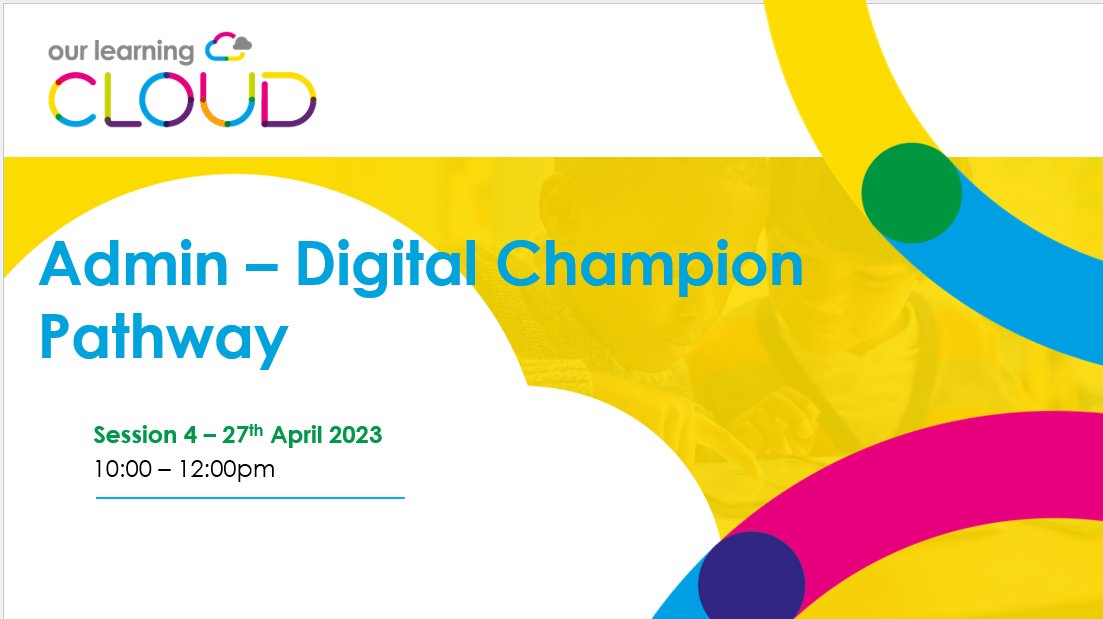 Stephen Sanderson (@olc_exec) on Twitter photo RT OLCloud_Edu: Calling all #admin
We're holding our 4th session in the digital pathway - hope you can join us in the call. We're looking at all things <a href="/Microsoft365/">Microsoft 365</a> and tips and tricks!
Don't worry if you've missed previous sessions, register and just … RT OLCloud_Edu: Calling all #admin
We're holding our 4th session in the digital pathway - hope you can join us in the call. We're looking at all things <a href="/Microsoft365/">Microsoft 365</a> and tips and tricks!
Don't worry if you've missed previous sessions, register and just …