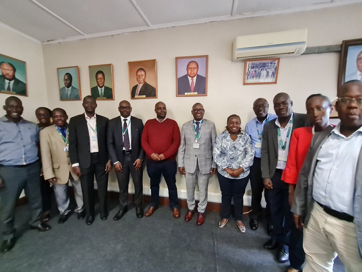 CoffeeUganda's tweet photo. Our management team, led by @EIyamulemye, met a team from @RootCapital, a
nonprofit organisation working with coffee cooperatives &amp; SMEs in Uganda.
The discussions centred on plans to support more stakeholders across the
country. https://t.co/V2wtZUMQc1