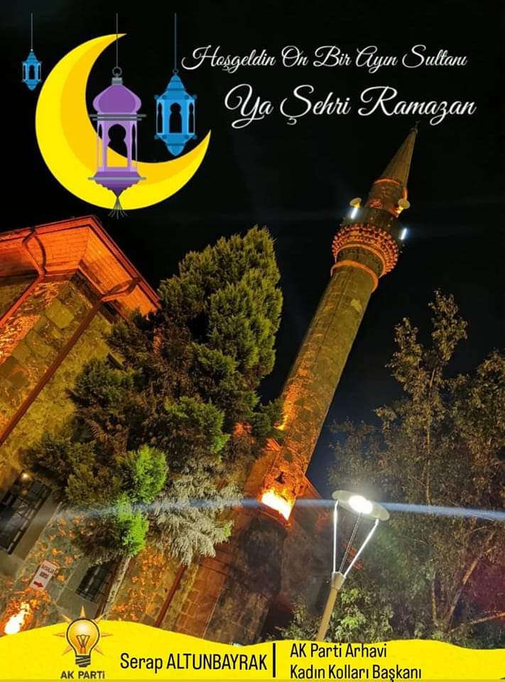Arhavi_Akkadin's tweet photo. “Müştak olup özlediğim
Şehr-i Ramazan merhaba
Bakıp yolun gözlediğim
Şehr-i Ramazan merhaba”
                                                           
🌙Başı rahmet,ortası mağfiret,sonu ebedi azaptan kurtuluş olan on bir ayın sultanı #Ramazan-ı Şerif hoş geldi, sefalar getirdi. https://t.co/gsGqA6JoW1