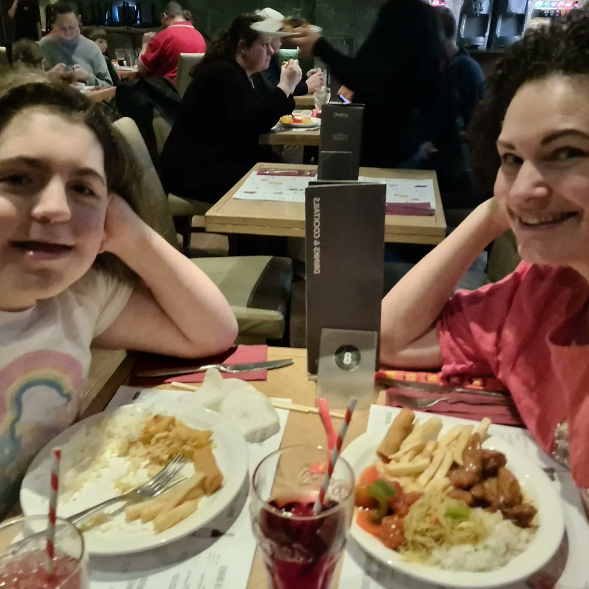 Annie with my wee cherub <a href="/edinplayhouse/">Edinburgh Playhouse</a> #Annie #Food #girltime #mumanddaughtertime #mumdaughterdate #theatre