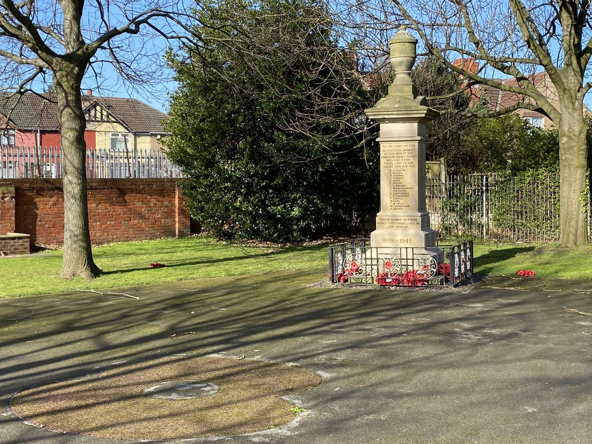 Shadow branches touch Inscribed collier names
On an obelisk proud
In a poppy park
At Edlington.
Sixty volunteers for Kitchener
From Yorkshire’s Main
At the very least. 
@MyDoncaster 
@penswordbooks 
@donnyfarmshop 
@bookishwonder