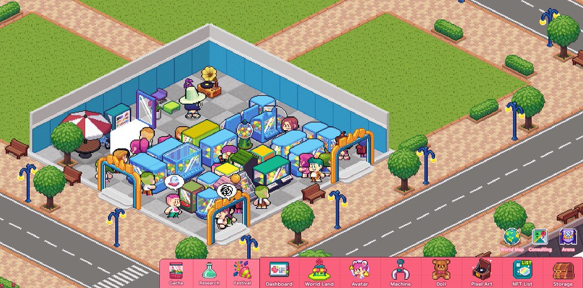 AppleMangoPen's tweet photo. I've been out of work in real life, but.. At DKR, I'm the boss, too! Gaming goods and Joy token structures are properly combined for the best P2E experience! Play it for yourself!

@DrawshopKingdom
 #drawshopkingdomreverse #drawshop #nft #p2e #game #dkr https://t.co/4Q4Rq4Vehb