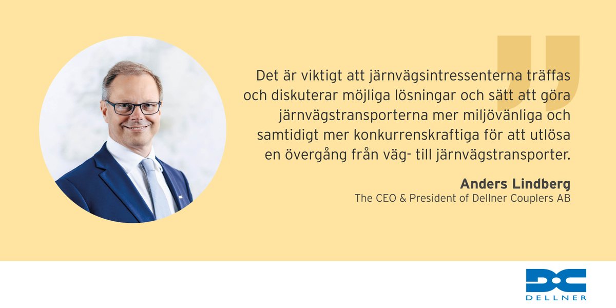 TrainRailSthlm's tweet photo. Dellner är en av utställarna som kommer till Train &amp; Rail i april. Företaget är en världsledande leverantör av delsystem till tåg, så som tågövergångar och tågkoppel 🛤️

Läs mer om Dellner och varför de deltar på mässan ➡️ https://t.co/0kYmndy934

#Dellner #TrainRail #tågmässa https://t.co/lluKTlzDf5