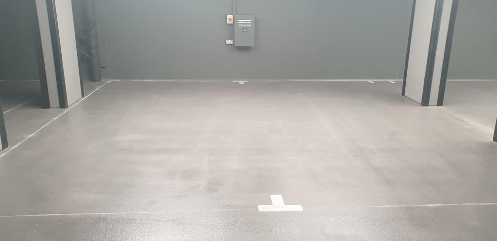 At our site in #london we have been line marking #carparking spaces. This is an intricate task which has to be measured correctly, lines need to be straight and includes symbols. We have had projects where we have added numbers to spaces too.