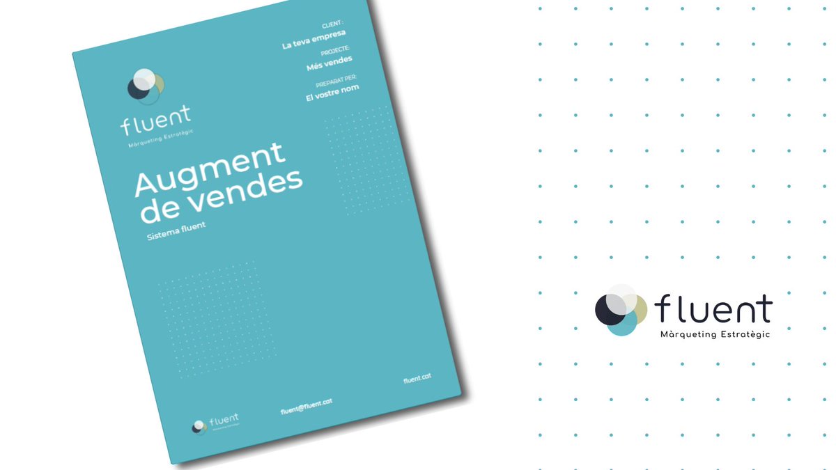 FluentConsultor's tweet photo. El sistema Fluent per a l'augment de vendes són solucions ultra-personalitzades que combinen tècniques de màrqueting i pensament estratègic.

https://t.co/CZPAfdrPgv

#AugmentDeVendes #VendreMés #MàrquetingEstratègic #PensamentEstratègic #EmbutDeVendes #Ultrapersonalització https://t.co/IeQJK5yFuP