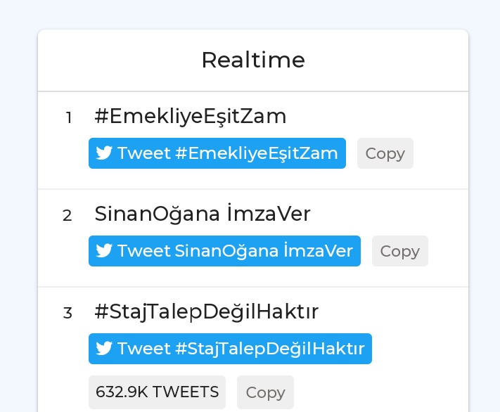 30 dakikada 
Türkiye gündemi 1 sıra 💪🚀🧿
#EmekliyeEşitZam
<a href="/vedatbilgn/">Vedat Bilgin</a> <a href="/Akparti/">AK Parti</a>