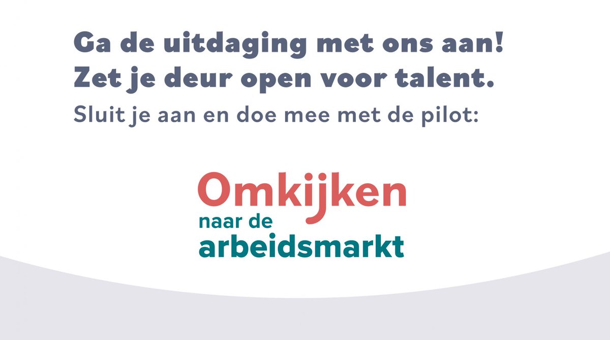 #Laborijn  en #Fijnder dagen werkgevers uit! Durven werkgevers in de #Achterhoek de competenties van mensen met een afstand tot de arbeidsmarkt centraal te zetten en een passende werkplek voor hen te creëren? Lees meer op: bit.ly/40rJUlf
#talent #personeel #anderskijken