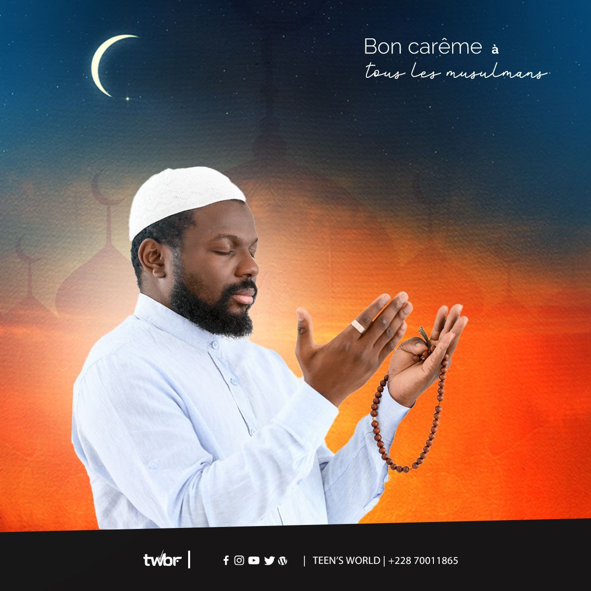 teensworldbyra1's tweet photo. A toute notre communauté musulmane, nous souhaitons un bon moment de carême ✨
#twbr #Ramadan #Careme https://t.co/RkblcYnThX