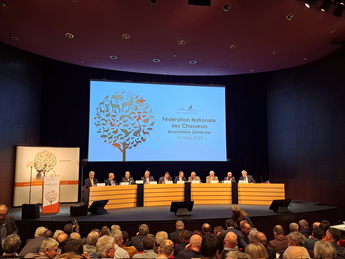En direct du congrès de la #FNC à Beaune #chassecorreze #biodiversite