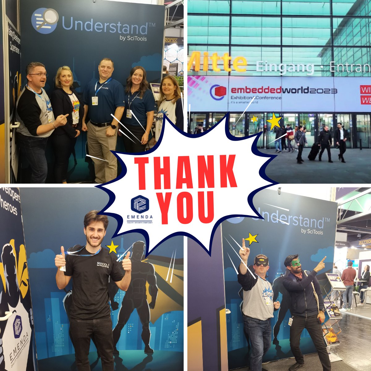 emendasoftware's tweet image. It was great to meet so many of you at our stand at #EW23! We hope we were able to answer all your questions and provide useful information. Thank you for taking the time out of your day to come and see us! emenda.com/understand/ #grateful #appreciative #SciTools #Emenda #thanks