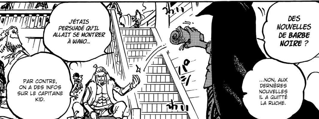 EllBoonitoo's tweet photo. #ONEPIECE1079 donc Shanks était bien venu à Wano pour intercepter barbe noir https://t.co/pdzy2BeLQ6