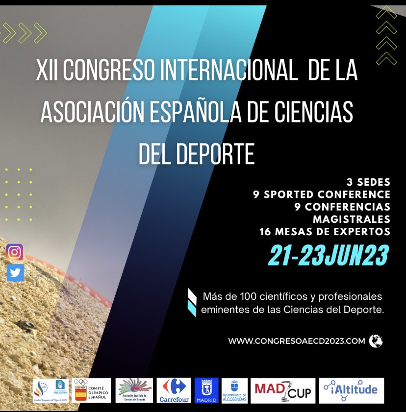 Congresoaecd23's tweet photo. 👉🏼 Abono #FullPass: conferencias plenarias, SporTED, mesas redondas..
👉🏼Libro de resúmenes de las todas las comunicaciones impreso 
(código INSS).
👉🏼Coffee break (3 días).
👉🏼Bolsa de congresista con #regalos exclusivos.
👉🏼50% descuento en subscripción anual: #myjumplab (iOS) https://t.co/DzPab1iF2D