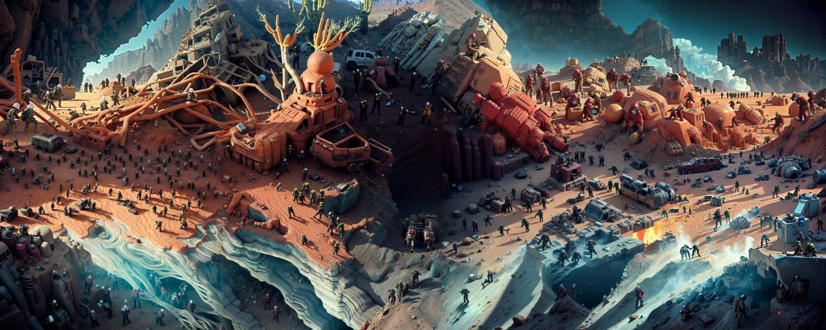 jeffjag's tweet photo. This one is called Life Dead and it's 5tez in an edition of 10
https://t.co/JH6UsTMIgU
Then #BuildersofTitania took it over π οΈπͺ https://t.co/t8BX5TXBUh