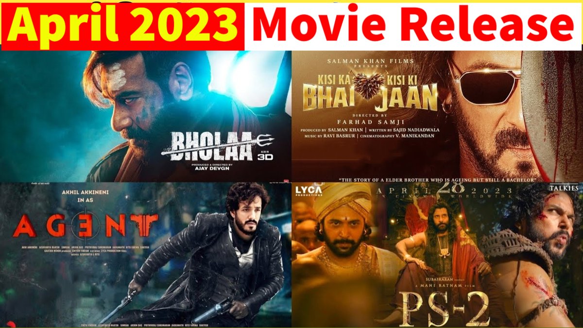 Salman's KKBKKJ To Samantha's Shakuntalam, These movies To Hit Theatres In April 2023

youtu.be/ZguUsWW7p_Q

#JyotiSpeaks #moviereleases #moviereleasedate #aprilmovierelease #2023movie #upcomingmovie  #ViralVideo #Trending #TrendingVideo #FunVideo #Viral