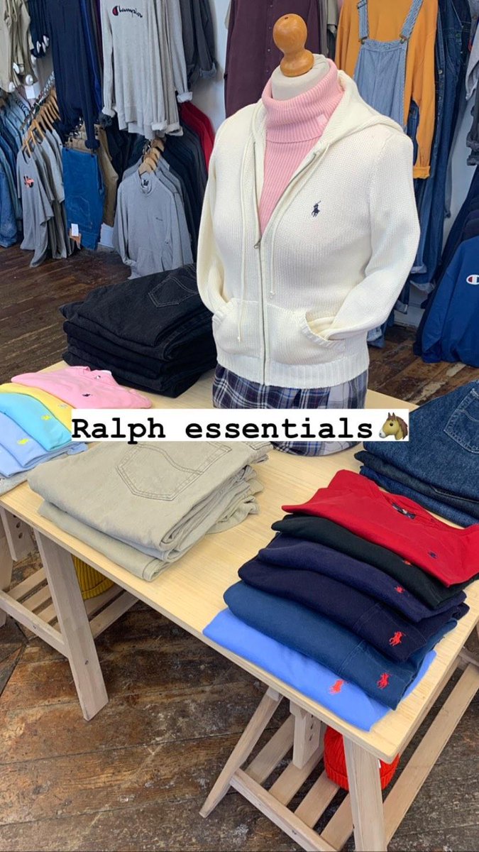 You know we love our #RalphLauren 
Come take him home with you 💕
#slowfashion #nottingham #ootd