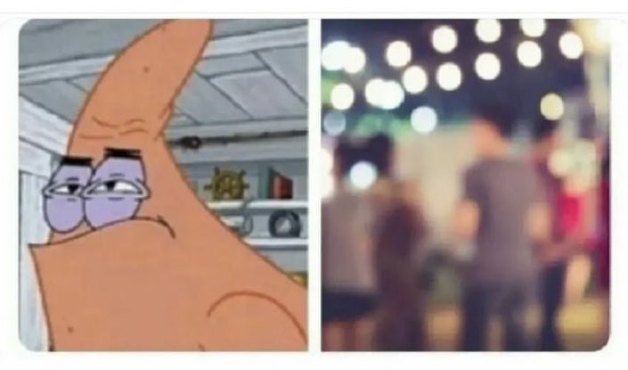 “Vc me viu e nem disse oi”
Eu: