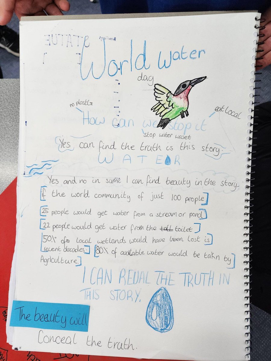 JoyceBronwyn's tweet photo. #WorldWaterDay #theglobalwrite #truthandtrust
Be a Hummingbird ๐ชถ
@KesaiaNaisara @ThisIsAwesomeEd @tblackTAB #SDGs #GlobalGoals https://t.co/Lb450Kl1U6