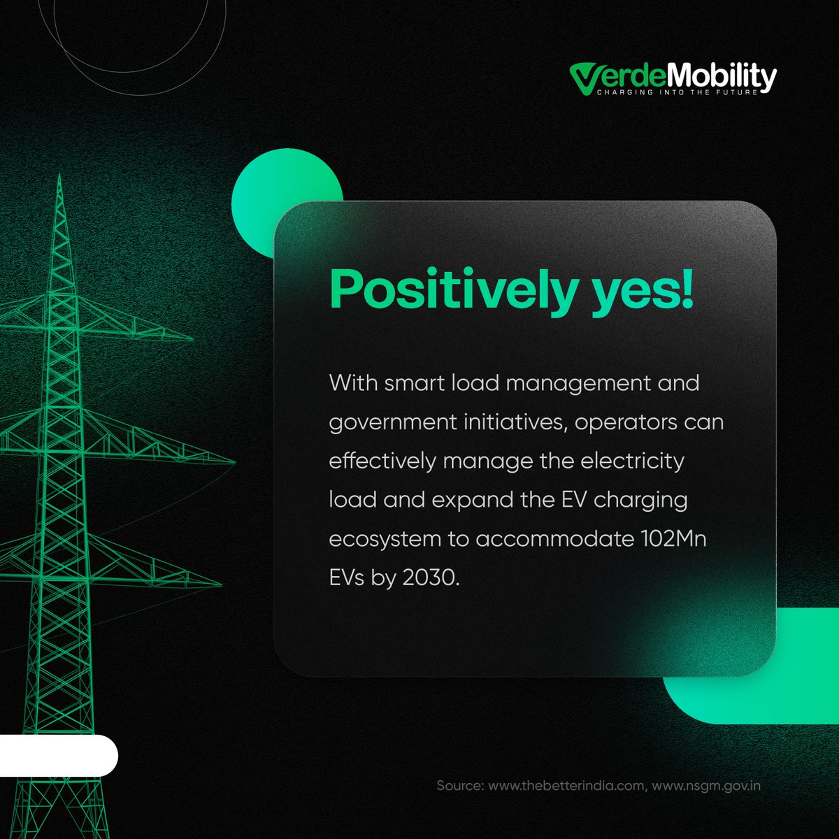 VerdeMobility's tweet photo. Wondering if the Indian power grid can support India’s 2030 EV target? Our insights direct towards a positive note!
Share your thoughts on India's boom towards clean energy in the comments!
#electricvehicles #evindia #evindustry #evinfrastructure #powergrid #verdemobility https://t.co/PhmIjQ2tBz