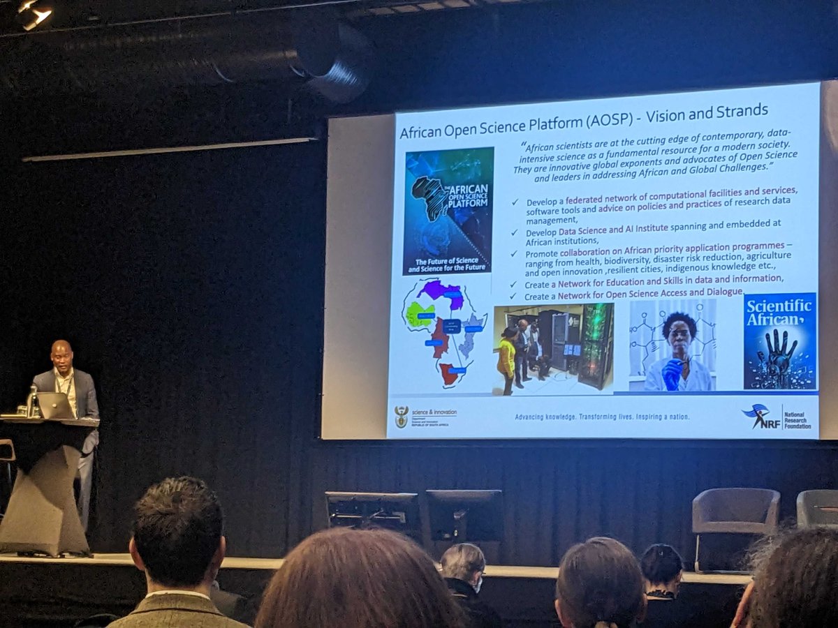 Graham Smith (@mr_g_smith) on Twitter photo Tshiamo Motshegwa <a href="/motshegwat/">Tshiamo Motshegwa</a>
presenting vision and strands of African Open Science Platform aosp.org.za at #RDAPlenary - highlighting importance of infrastructure, policy and collaboration via networks Tshiamo Motshegwa <a href="/motshegwat/">Tshiamo Motshegwa</a>
presenting vision and strands of African Open Science Platform aosp.org.za at #RDAPlenary - highlighting importance of infrastructure, policy and collaboration via networks