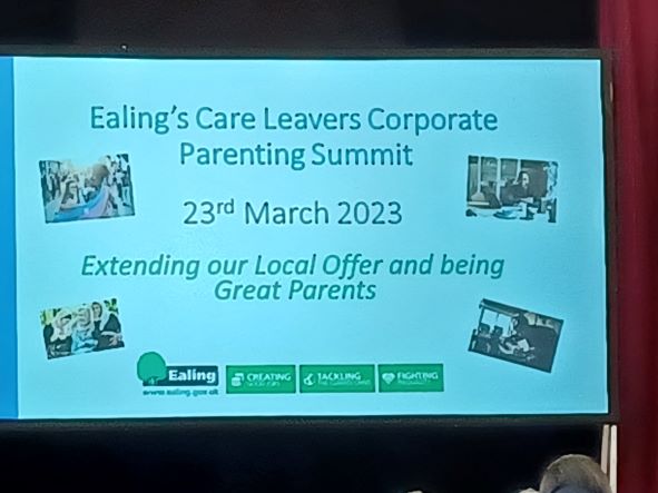 Getting ready for Ealing's Care Leavers Corporate Parenting Summit #beaGreatParent - the slides work and breakfast is ready! Looking forward to hearing what local businesses and organisations can offer Ealing's amazing young people.