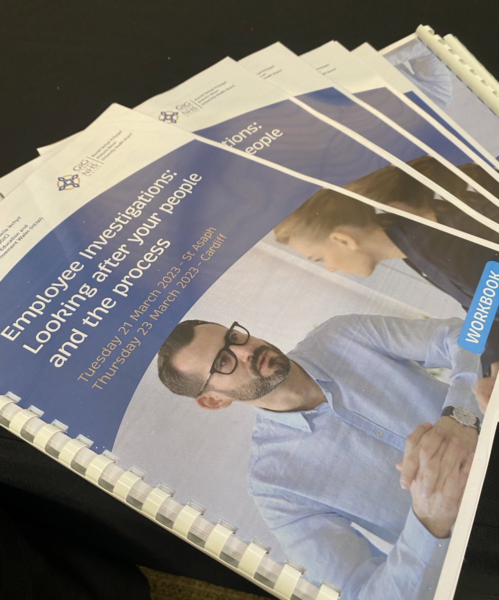 It’s great to welcome colleagues from across NHS Wales organisations – as they pick up their workbooks for today’s training. @HEIW_NHS #reducingharm