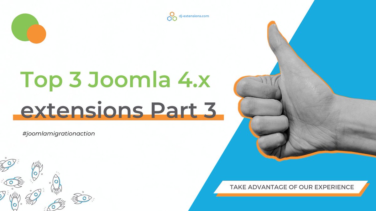 DJExtensions's tweet photo. π #joomlaactionmigration continues!
Today we share the last article about our best products that are already compatible with Joomla 4. π
Grab the link π https://t.co/1SgOSTOmY3
#djextensions #joomla #joomla4 #migration #joomlamigration #migrationtojoomla4 #webdevelopment https://t.co/GQGmawAXD6