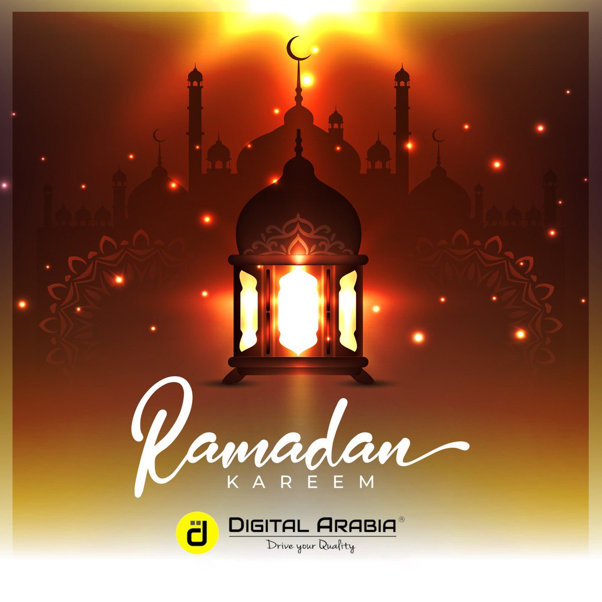 Ramadan Kareem ! May Allah bless us with happiness and prosperity in this holy month 🌙 #digitalarabia #RamadanKareem2023 #holymonth #dubai #UAE