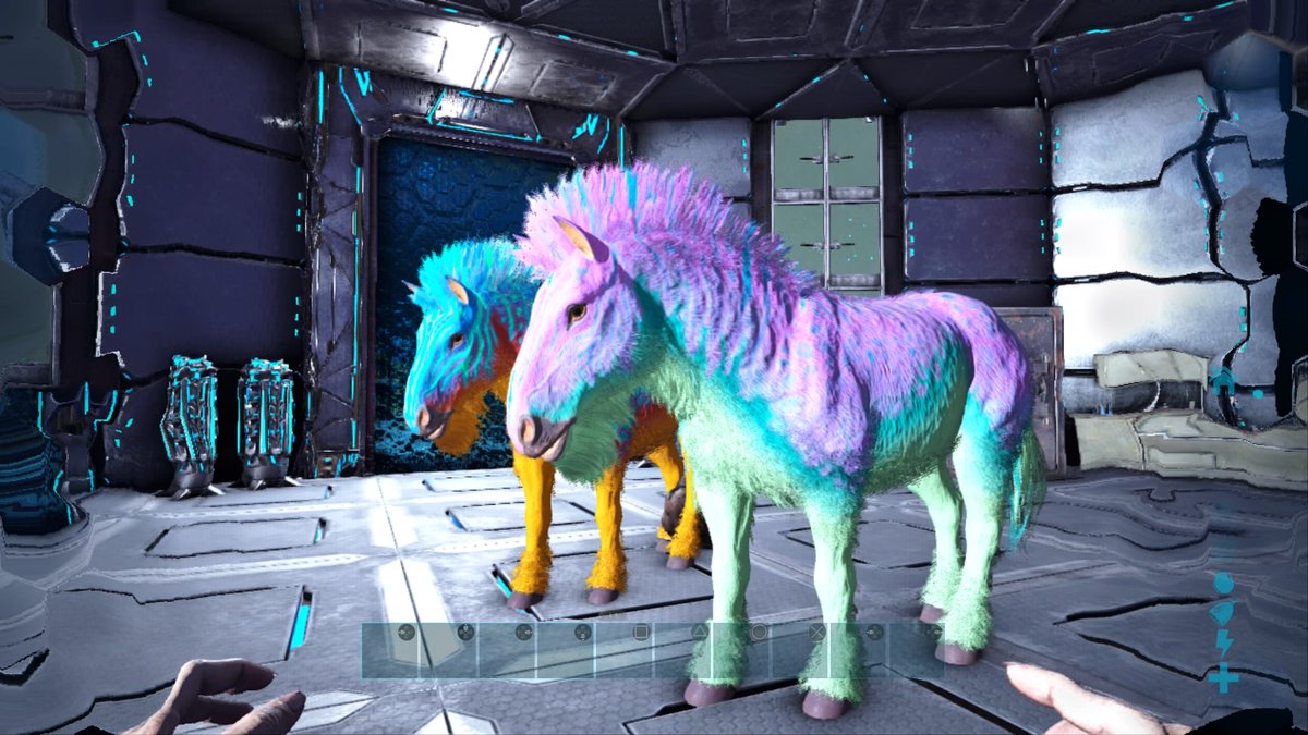 buttons21181's tweet photo. Dam thm colours @Ps4Ark @survivetheark #PS4share https://t.co/g1gonOUo51