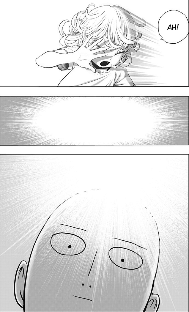 DailySaitama's tweet photo. This is what seeing god looks like. #OPM182 https://t.co/WEh66wJfLz