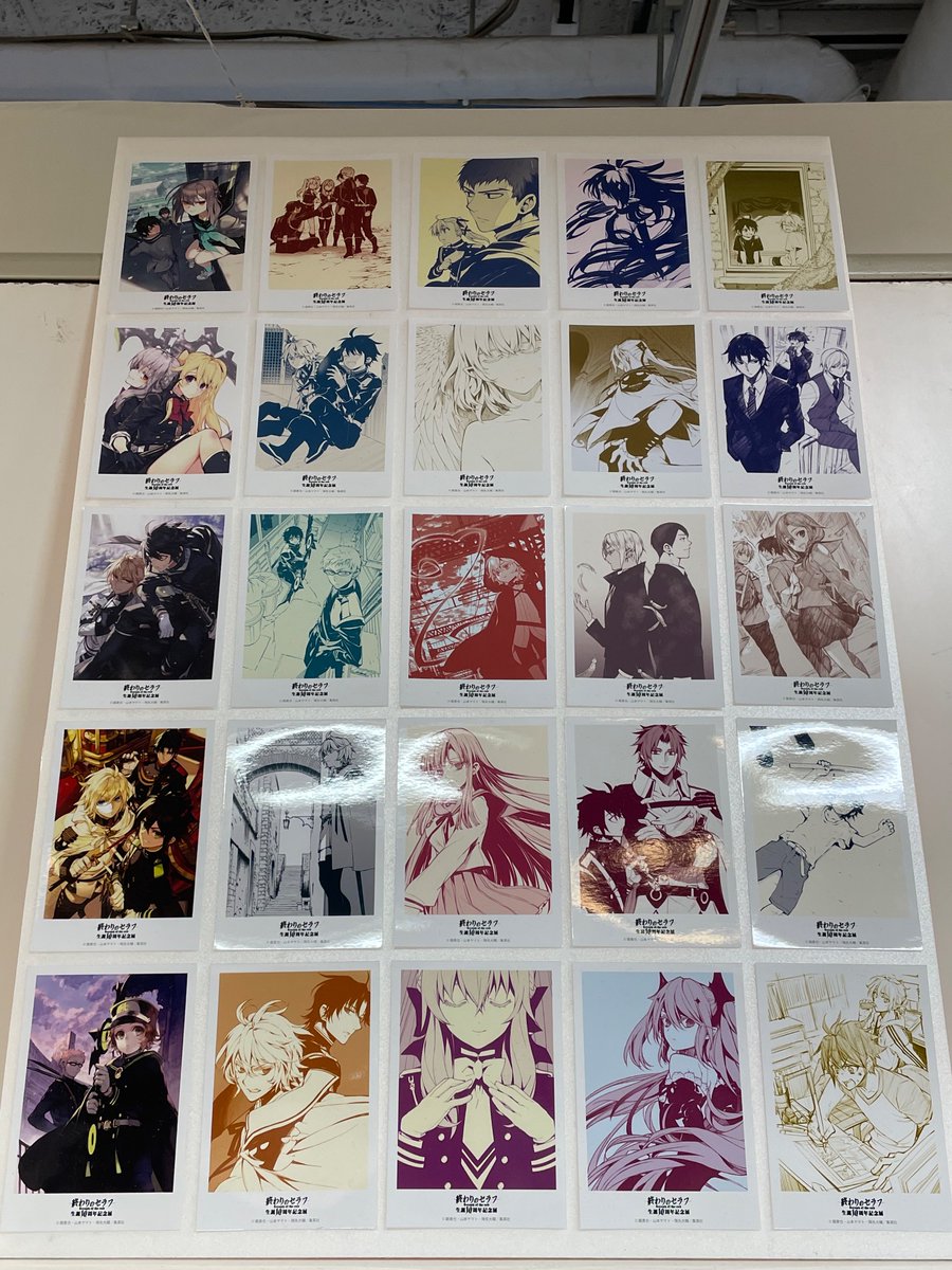 終わりのセラフ生誕10周年記念展 (@seraph_10th) / X 終わりのセラフ生誕10周年記念展 (@seraph_10th) / X