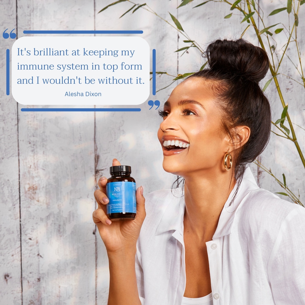NobleBlu_'s tweet photo. A massive thank you to @amandazipsitup for sharing your experience with us ✨

👉🏽 A solid month into using NobleBlu balance of life capsules and I'm starting to notice a real difference to my overall skin texture, especially a 'glow' I didn't have before.

Completely vegan too. https://t.co/hvz9ifYn6P